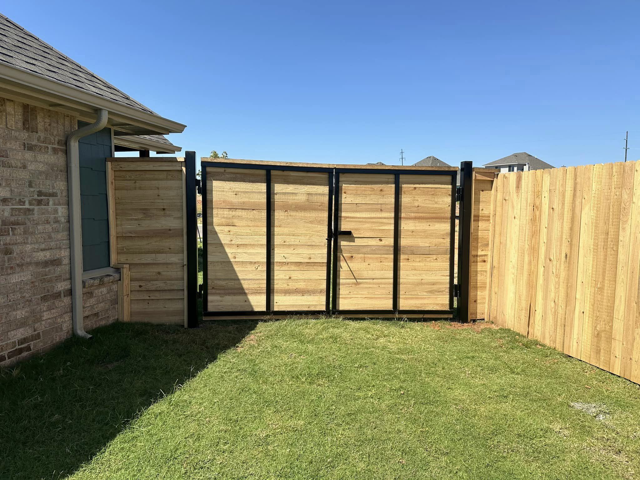 wood fence